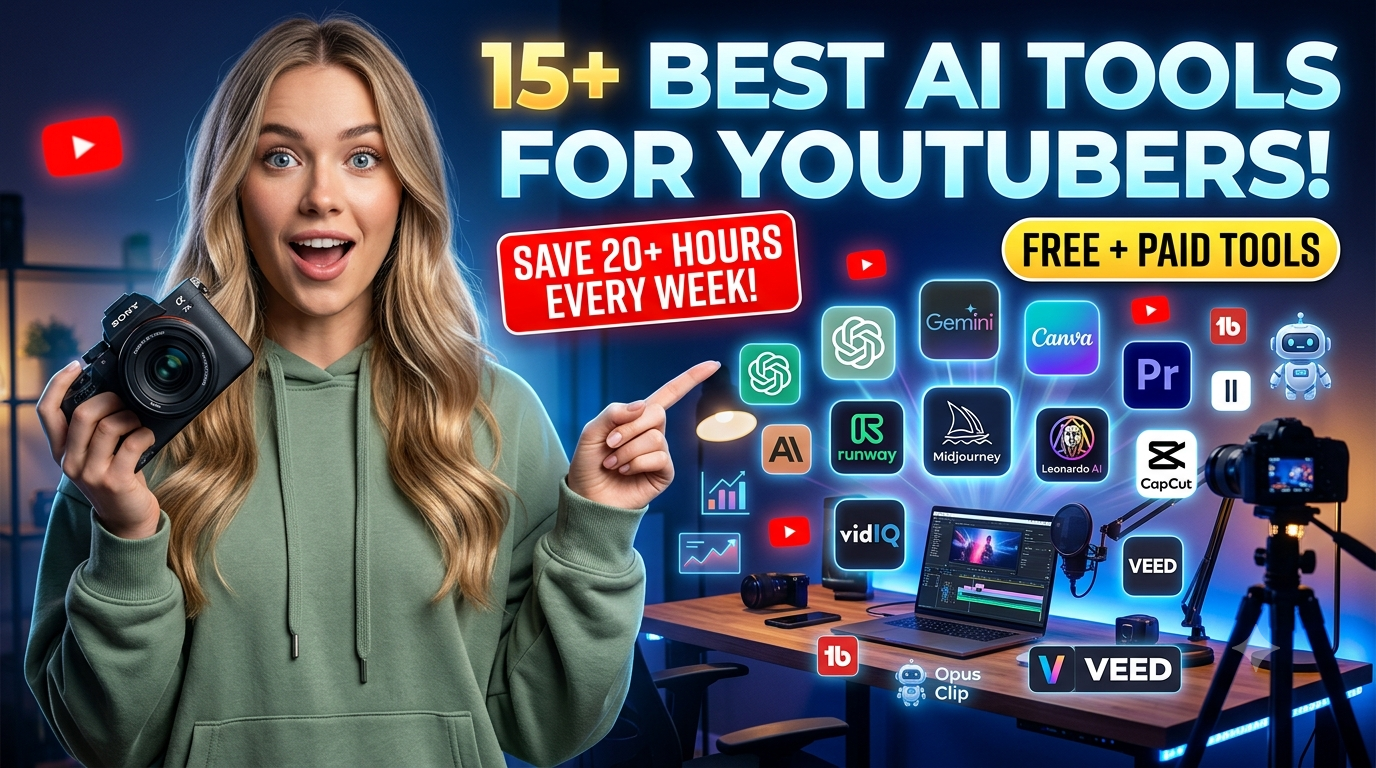Best AI Tools For YouTube Creators In 2026 The Complete Guide