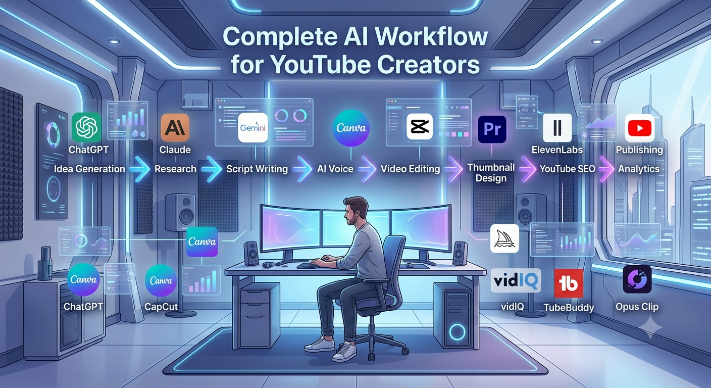 Best AI Tools For YouTube Creators In 2026 The Complete Guide