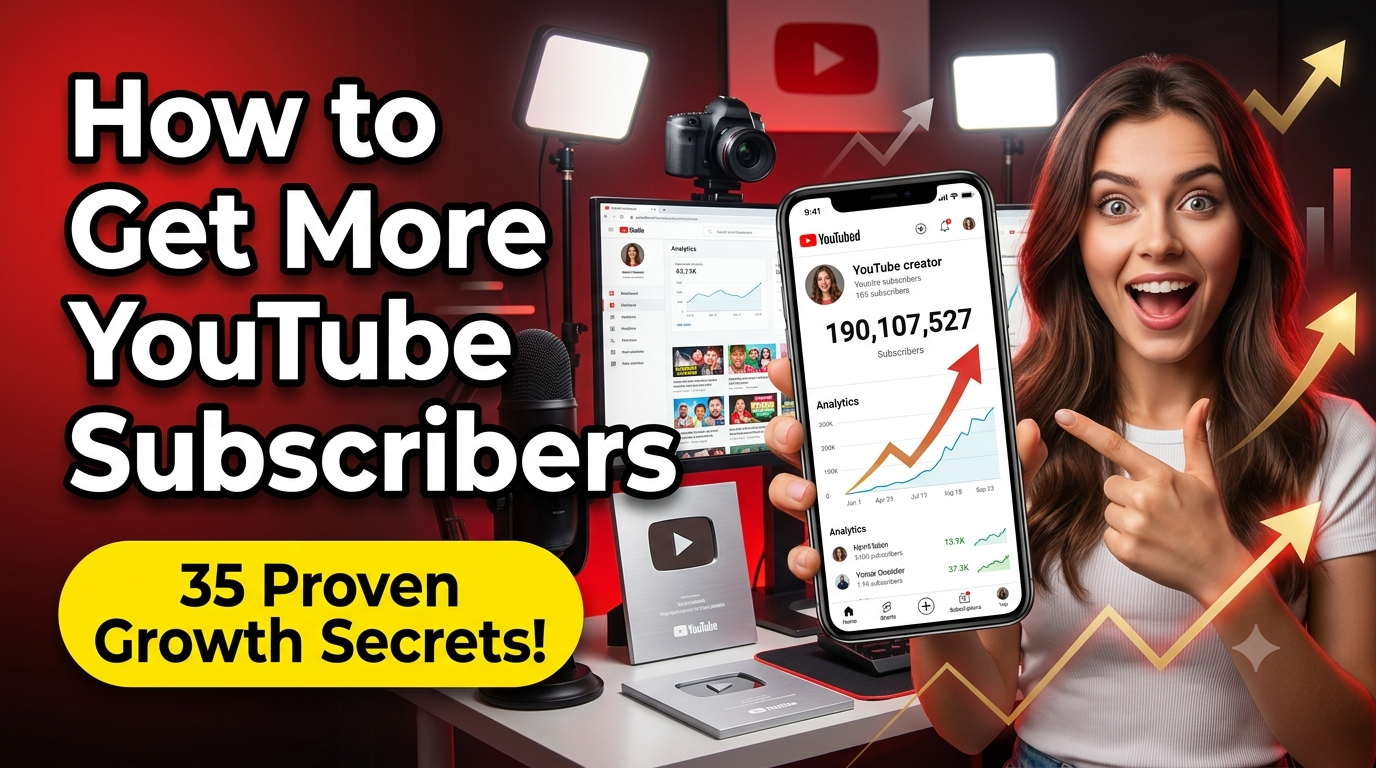 How To Get More YouTube Subscribers The Complete 2026 Growth Guide Details