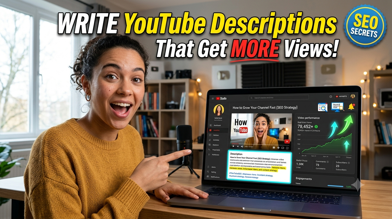 How To Write A YouTube Description That Gets More Views